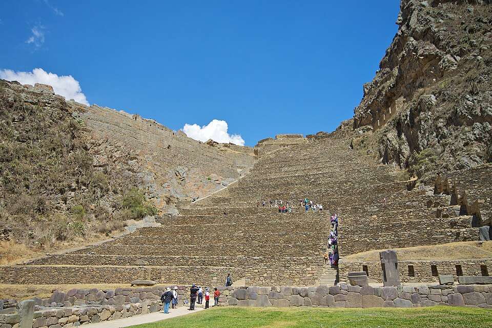 The terraced fortress of Ollantaytambo, Sacred Valley